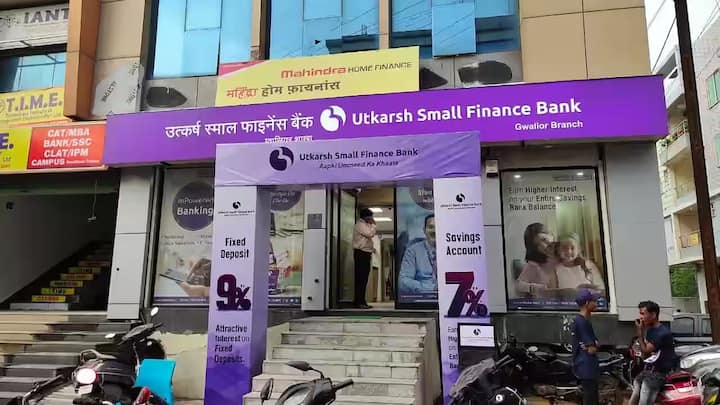 Utkarsh Small Finance Bank: Utkarsh Small Finance Bank is offering interest ranging from 4% to 8.50% on fixed deposits ranging from 7 days to 10 years. Senior citizens are getting interest rates ranging from 4.60 to 9.10% for FDs of the same tenures.