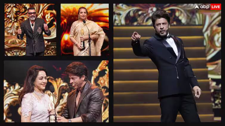iifa-awards-2024-shah-rukh-khan-wins-best-actor-award-for-jawan see-list IIFA Awards 2024: શાહરૂખ ખાનને 'જવાન' માટે મળ્યો શ્રેષ્ઠ અભિનેતાનો ખિતાબ,'એનિમલ' 5 એવોર્ડથી સન્માનિત, જુઓ યાદી
