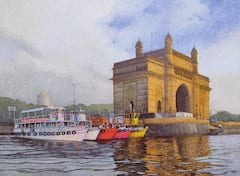 मुंबईकरांना पर्वणी... बॉलपेननं रेखाटलेल्या चित्रांचं प्रदर्शन; 'अर्बन रिदम्स अँड रुरल चार्म'