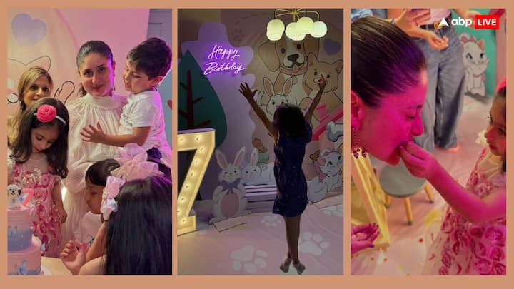 Inaaya Naumi Birthday: सोहा अली खान और कुणाल खेमू की बेटी इनाया सात साल की हो गई हैं. बेटी का बर्थडे इस कपल ने बहुत ही धूमधाम से सेलिब्रेट किया.