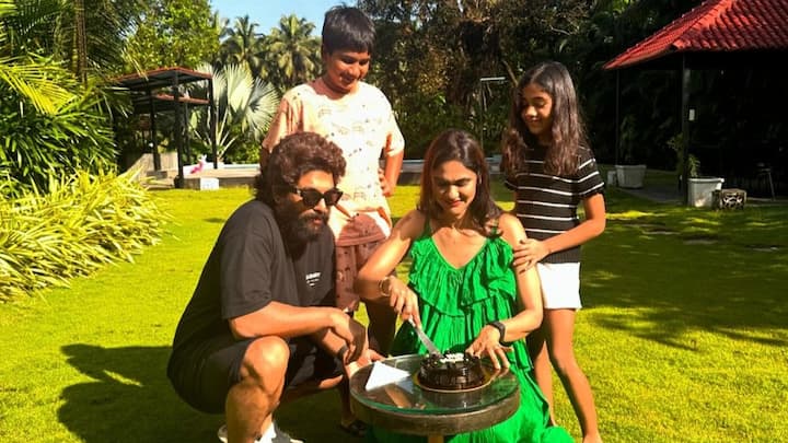 Sneha Reddy, Allu Arjun’s wife , celebrated her 39th birthday on September 29 in Goa with her family and loved ones.