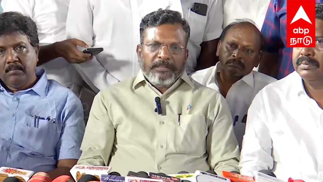 Vck Thirumavalavan request Prohibition of alcohol should be passed in village council meetings - TNN 