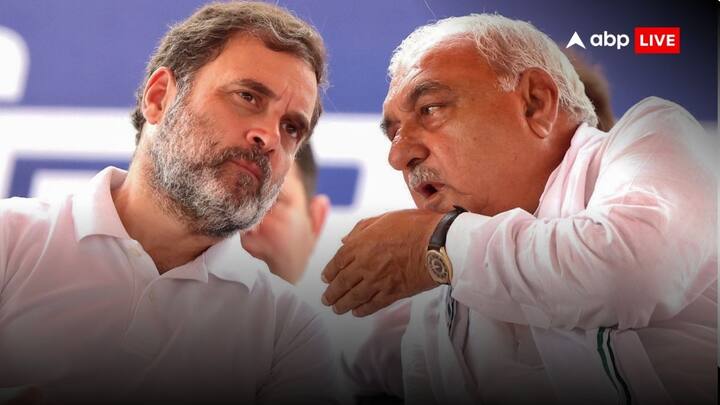 उनसे जब यह पूछा गया कि भूपेंद्र हुड्डा और कुमारी शैलजा चुनाव प्रचार में बहुत कम नजर आए तो उन्होंने कहा कि सारे के सारे आज यहां स्टेज पर इकट्ठे दिखाई देंगे.