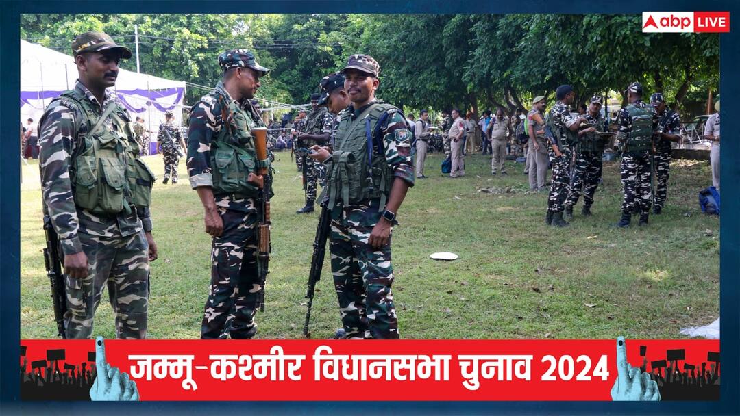 Jammu Kashmir Assembly Election 2024 3rd Phase Tara Chand and 415 Candidates Voting on 40 Seats Security Tightened जम्मू कश्मीर में अंतिम चरण के मतदान के लिए सुरक्षा चाक-चौबंद, 40 सीटों पर 1 अक्टूबर को वोटिंग