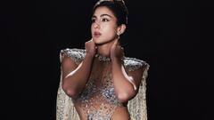 Sara Ali Khan Wows Her Fans In Beige And Silver Cut-Out Gown, PICS
