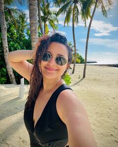 Parineeti Chopra's Maldives Getaway: Raghav Chadha’s Adorable Moments, Custom Bikes, And More