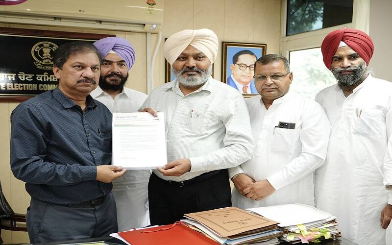 AAP delegation met  Punjab Election Commission AAP delegation: ਪੰਜਾਬ ਚੋਣ ਕਮਿਸ਼ਨ ਨੂੰ ਮਿਲਿਆ 'ਆਪ' ਦਾ ਵਫ਼ਦ, ਰੱਖੀ ਆਹ ਵੱਡੀ ਮੰਗ