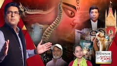 হাওড়াতেও পুজো মণ্ডপে ঢাকা পড়ল মণ্ডপের প্রতীকী শিরদাঁড়া, শাসকের চাপেই ‘ঢাকল’ শিরদাঁড়া?