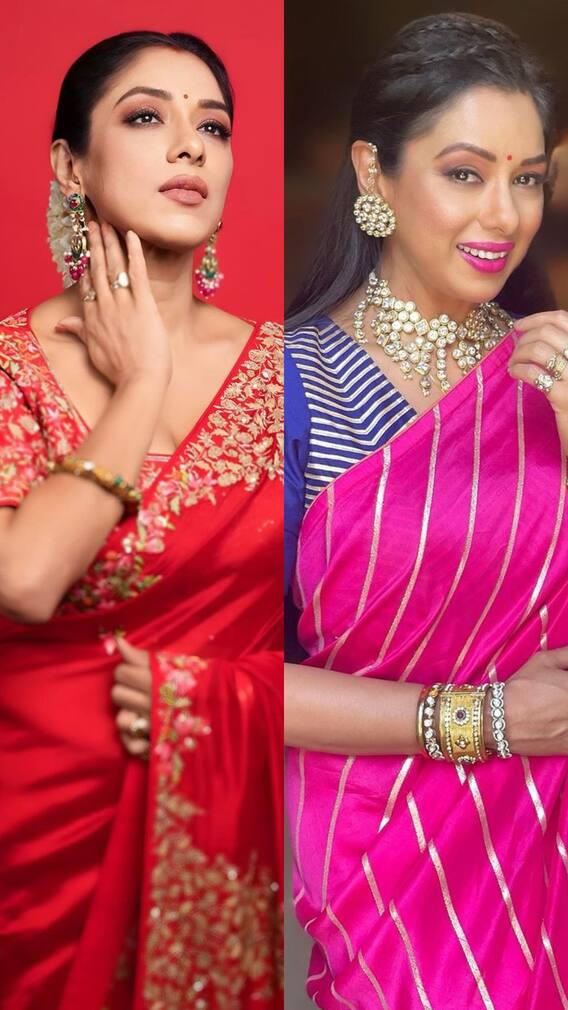 नवरात्रों के नौ दिन 'अनुपमा' के साड़ी कलेक्शन से लें इंस्पिरेशन