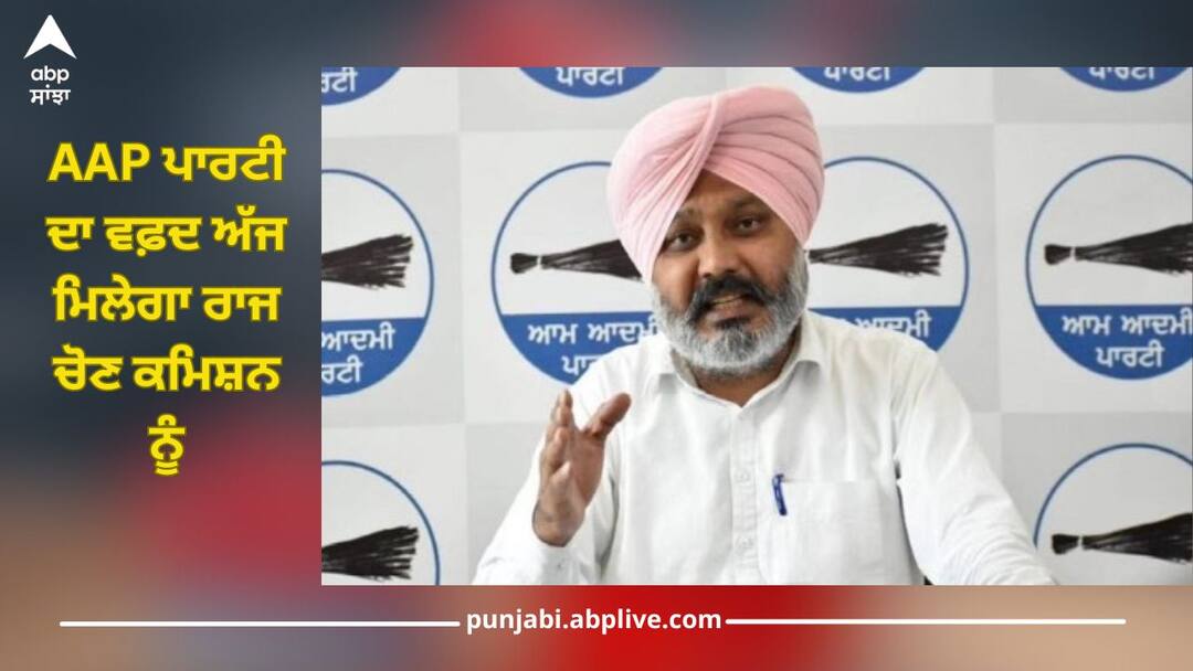 Panchayat elections Punjab News: AAP party delegation will be received by State Election Commission today Punjab News: AAP ਪਾਰਟੀ ਦਾ ਵਫ਼ਦ ਅੱਜ ਮਿਲੇਗਾ ਰਾਜ ਚੋਣ ਕਮਿਸ਼ਨ ਨੂੰ, ਪੰਚਾਇਤੀ ਚੋਣਾਂ 'ਚ BJP, ਕਾਂਗਰਸ ਤੇ ਅਕਾਲੀ ਦਲ ਵੱਲੋਂ ਕੀਤੀ ਜਾ ਰਹੀ ਧਾਂਦਲੀ ਦੀ ਕਰਨਗੇ ਸ਼ਿਕਾਇਤ