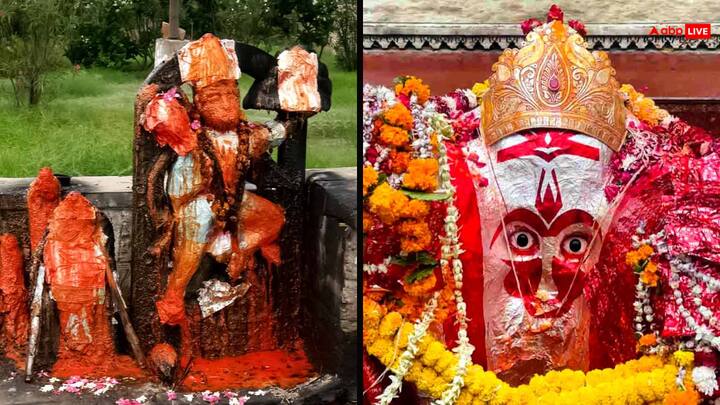 बिना छत वाले हनुमान जी का मंदिर जितना रहस्यों से भरा है, उतनी ही इसके पीछे की कहानी. ये मंदिर राजस्थान के जालोर के कानिवाड़ा में स्थित है. इस मंदिर को लेकर माना जाता है कि यहां पर विराजमान हनुमान जी की मूर्ति अपने आप प्रकट हुई है और इसके ऊपर कोई भी छत नहीं है. मान्यता के मुताबिक जो भी व्यक्ति छत निर्माण कराने की कोशिश करता है, उसके साथ अप्रिय घटना घटित होने लगती है.