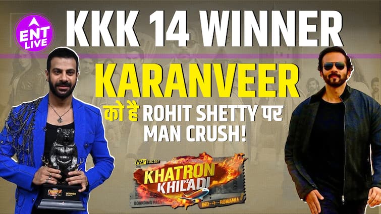 Khatron Ke Khiladi 14 Winner KaranVeer Mehra को है होस्ट Rohit Shetty पर Crush?