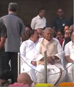 मनोहर लाल खट्टर ने बापू को श्रद्धांजलि अर्पित की | ABP NEWS SHORTS