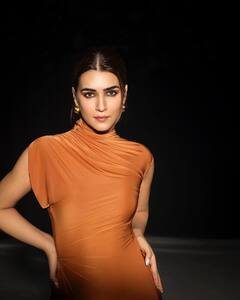 Kriti Sanon’s Rust-Orange Outfit Steals The Spotlight During 'Do Patti' Promotions, PICS