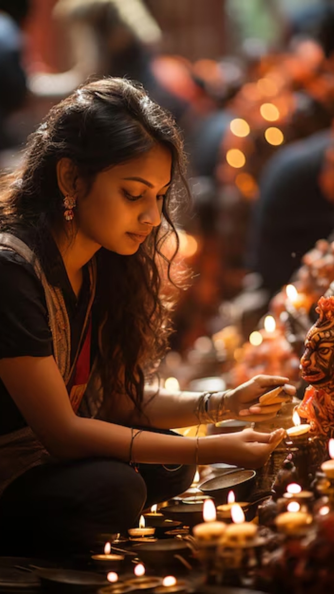 इस दौरान लोग देवी दुर्गा की पूजा करते हैं
