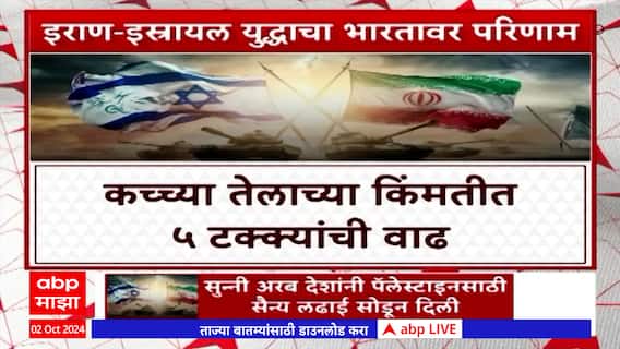 Iran Attacks Israel Special Report : इराण आणि इस्रायल युद्धाचे आर्थिक क्षेत्रावर कोणता परिणाम?