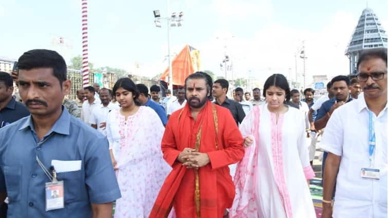 IN PICS: Andhra Pradesh Deputy CM Pawan Kalyan Visits Tirumala Temple, Ends ‘Prayaschit Deeksha’