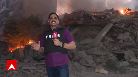 Iran-Israel War: Intense Airstrikes Rock Lebanon, Israeli Locals in Fear Amid Rising Tensions