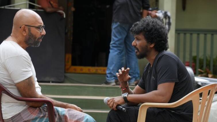 Director Lokesh Kanagaraj wishes actor sathyaraj with coolie making photos Sathayaraj : கூலி பட லுக்கில் சத்யராஜ்...புகைப்படத்தை வெளியிட்டு வாழ்த்திய லோகேஷ் கனகராஜ்