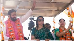 हरियाणा: लाडवा में नायब सिंह सैनी के रोड शो में शामिल हुईं हेमा मालिनी, लोगों से की ये अपील