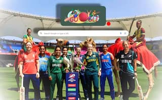 google creates big google doodle on icc women's t20 world cup 2024 and india cricket celebration