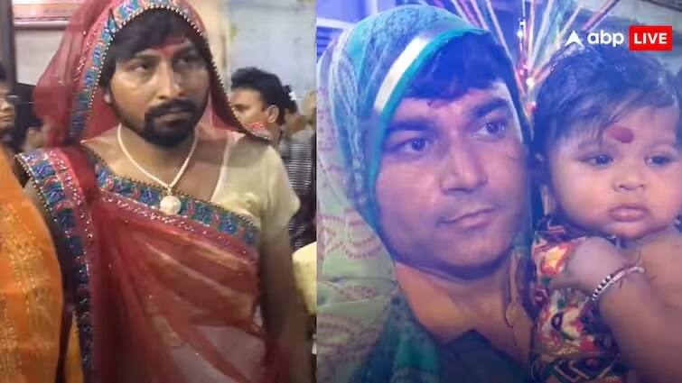 Navratri 2024 men-performs-garba-dress-up-as-women-in-gujrat-ritual-is-200-years-old Navratri 2024: ગુજરાતના આ સ્થળે મહિલાઓના કપડાં પહેરીને ગરબે રમે છે પુરુષો,200 વર્ષ જૂની છે પરંપરા