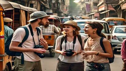 India recorded 9 point 24 million foreign tourist arrivals in 2023 கிட்டத்தட்ட 1 கோடி வெளிநாட்டு சுற்றுலா பயணிகள்.. ஒரே ஆண்டில் இந்தியாவுக்கு இத்தனை பேர் விசிட்டா?