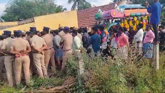 பட்டியலின பெண் உடலை  பொது வழியில் சுடுகாடு எடுத்து செல்ல தடுத்த  மாற்றுசமூகத்தினர்- நடந்தது என்ன?