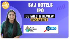 IPO Alert: Saj Hotels IPO Subscription Status, GMP, Allotment Date & Full Review | Paisa Live