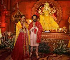 Vikrant Massey, Raashii Khanna Attend Garba Event With Falguni Pathak As They Begin 'The Sabarmati Report' Promotions - See Pics