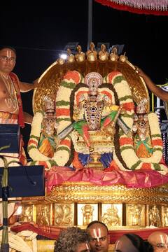 Srivari Brahmotsavam: తిరుమల శ్రీవారి బ్రహ్మోత్సవాలు - పెద్ద శేషవాహనంపై మలయప్ప స్వామి