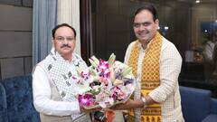 CM भजनलाल शर्मा ने BJP राष्ट्रीय अध्यक्ष जेपी नड्डा और केंद्रीय मंत्रियों से की मुलाकात, जानें वजह?