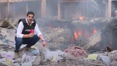 जहां जगविंदर पटियाल कर रहे थे वॉर रिपोर्टिंग, वहीं आकर गिरा बम, बाल-बाल बचे