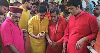 Gautam Gambhir Visits Maa Pitambara Temple Ahead Of IND vs BAN T20I Series — WATCH