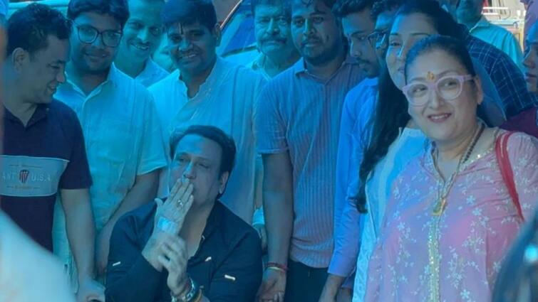 Actor Govinda discharged from hospital after gunshot incident Actor Govinda: ત્રણ દિવસ પછી એક્ટર ગોવિંદાને મળી હોસ્પિટલમાંથી રજા, હાથ જોડીને ફેન્સનો માન્યો આભાર