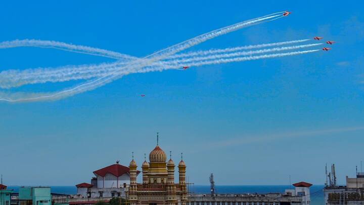 The Indian Air Force (IAF) will hold a grand airshow on Chennai's Marina Beach to mark its 92nd Air Force Day on October 6.