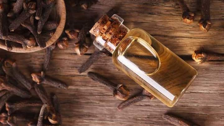 6. Clove Oil: Apply a small amount of clove oil on the gums or teeth. It has analgesic and antibacterial properties that help reduce any pain. (Image Source: Pinterest/stylecraze)