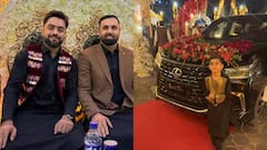 Rashid Khan Marriage: અફઘાનિસ્તાનના સ્ટાર સ્પિનર ​​રાશિદ ખાને કર્યા લગ્ન, આ ક્રિકેટરોએ આપી હાજરી, જુઓ તસવીરો