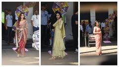Katrina Kaif, Shraddha Kapoor, Kriti Sanon, Saif Ali Khan, Ajay Devgn Spotted At Kalina Airport - See Pics