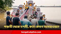 Durga Puja Weather: আজই ঘনাচ্ছে নিম্নচাপ, দুর্যোগ কাটবে কি পুজোর আগে? ষষ্ঠী থেকে দশমী, কবে কেমন আবহাওয়া?