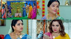 'త్రినయని' సీరియల్: లలితాదేవికి గన్ గురిపెట్టిన తిలోత్తమ.. గాయత్రీ పాప జోగయ్య శాస్త్రి గారి మనవరాలు కాదన్న లలితాదేవి!