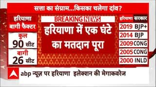 Haryana Election Voting: हरियाणा में मतदान का एक घंटा पूरा, JJP उम्मीदवार दुष्यंत चौटाला ने डाला वोट