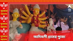 প্রথাগত পদ্ধতিতে নয়, নিজেদের মন্ত্রেই দেবীর আগমনী থেকে বিসর্জন, অভিনব এই আদিবাসী গ্রামের পুজো