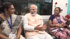 Metro Metro line 3 : बीकेसी ते आरे, मुंबई मेट्रो लाईन 3 चे पंतप्रधान नरेंद्र मोदींच्या हस्ते लोकार्पण; मेट्रोतून प्रवास करत विद्यार्थी, कामगार अन् महिलांशी संवाद