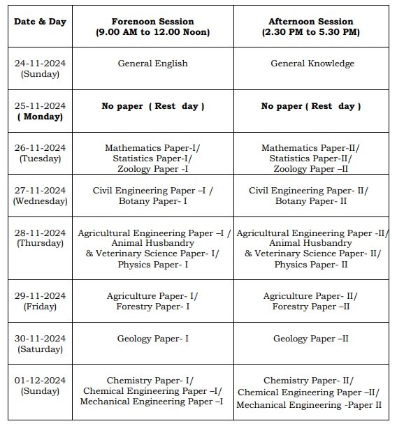 IFS Exam Schedule: ఐఎఫ్‌ఎస్ మెయిన్స్ పరీక్షల షెడ్యూలు వెల్లడి, ఏ పరీక్ష ఎప్పుడంటే?