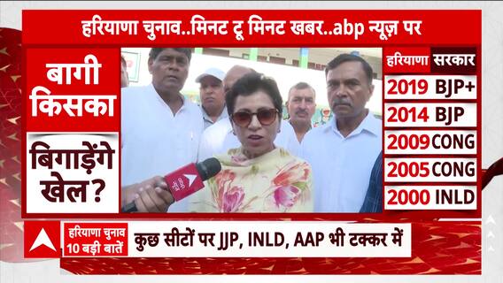 Haryana Assembly Election 2024: Is Public Ready To Make Kumari Selja The CM? | ABP News