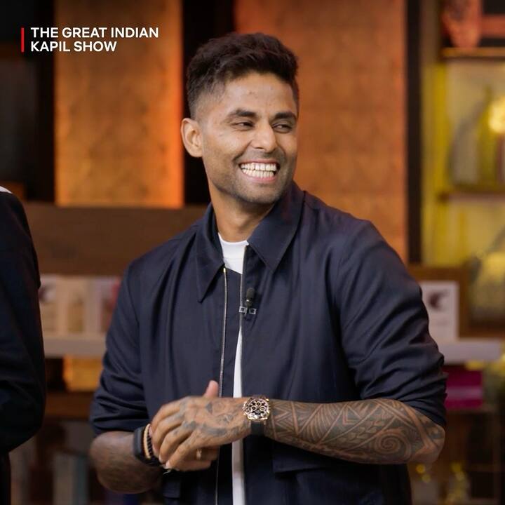 Suryakumar Yadav can also be seen 'almost roasting' captain Rohit Sharma in the promo material.