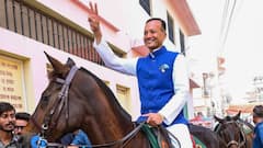 घोड़े पर सवार होकर वोट देने पहुंचे BJP सांसद नवीन जिंदल, मतदान के बाद किया बड़ा दावा