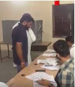 योगेश्वर दत्त हरियाणा विधानसभा चुनाव के लिए किया मतदान | ABP NEWS SHORTS