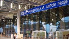 इंदौर एयरपोर्ट को एक बार फिर बम से उड़ाने की मिली धमकी, सिक्योरिटी कमांडेंट को पहुंचा ई-मेल